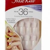 UNHAS POSTIÇAS FIRSTKISS QUADRADO KIT FK36PS15